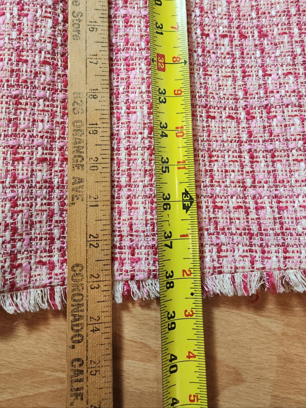 NWT J. Crew Pink Tweed Sleeveless V-neck Sheath Dress Women's Size 8 - Picture 9 of 16